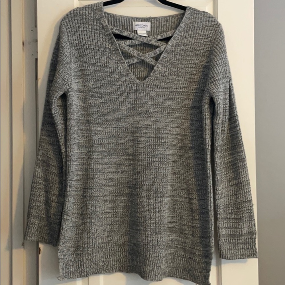 Gray sweater